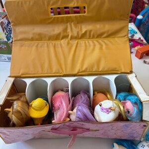 Vintage my little pony stable, ponies and accessories